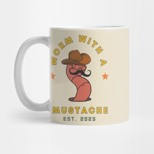 Worm With A Mustache Mug